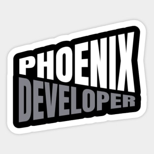 Phoenix Developer Shirt for Men and Women Sticker